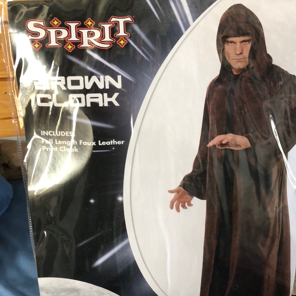 A Brown Cloak for Halloween